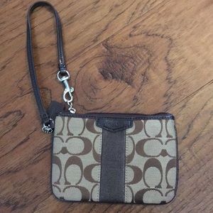 Coach wristlet